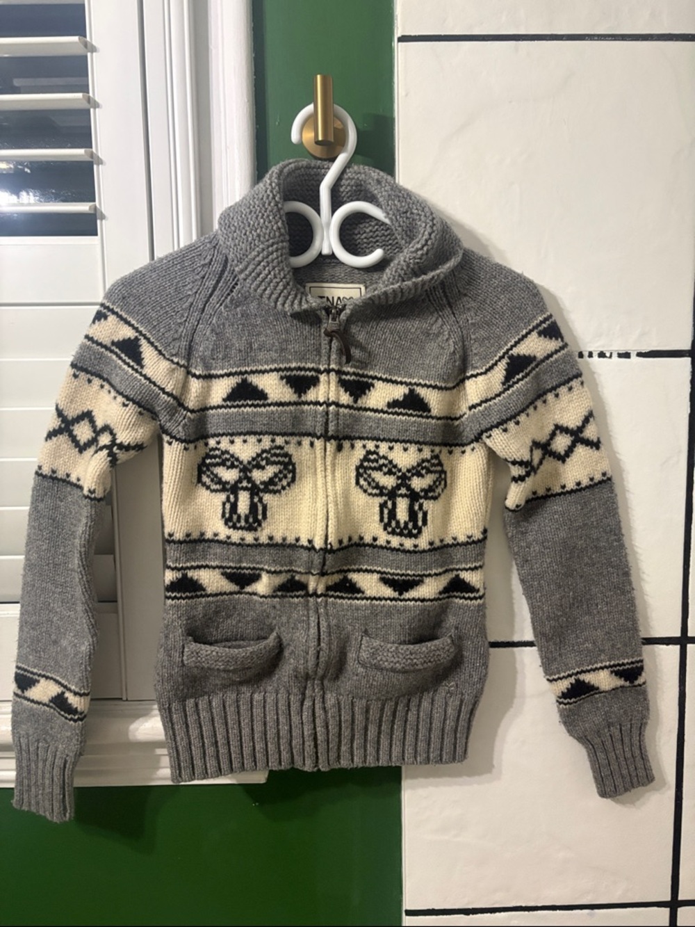 VINTAGE - TNA Zip-Up Sweater